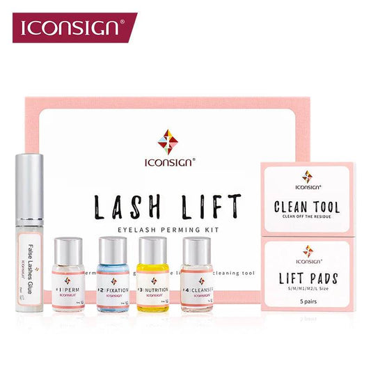 Dropshipping ICONSIGN Lash Lift Kit Lifiting Eyelash Eyelash Enhancer Eyelash Lifting Kit Lash Perm Eye Makeup Can Do Your Logo - FLORANZANI- Beauté & Santé