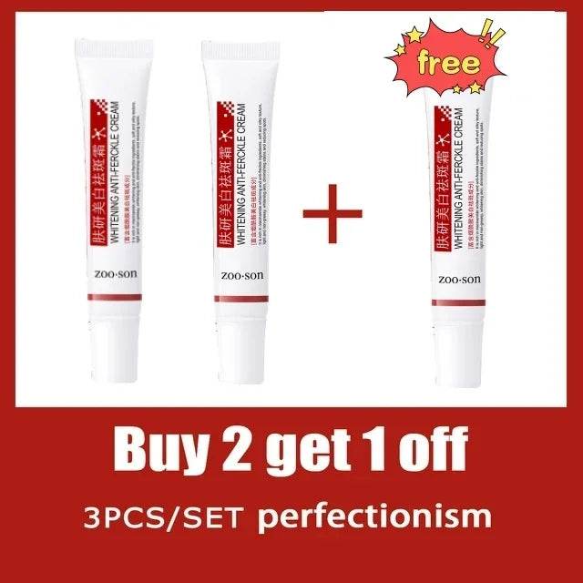 Freckle Removing Cream Women Face Quick Dark Spots Pigmentation Remove Whitening Cream Fade Melasma Brighten Cream for Dark Skin - FLORANZANI- Beauté & Santé