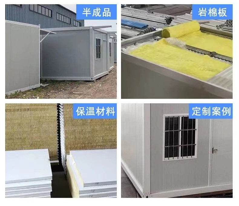 NEW 11Customized steel residential integrated housing for container mobile housing, office assembly, detachable activity board - FLORANZANI- Beauté & Santé