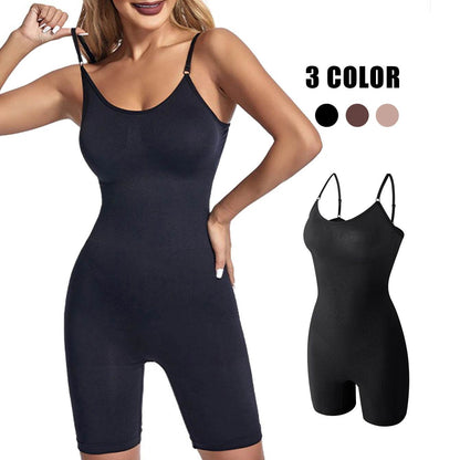 Women Bodysuit Sexy Shapewear Boxer Briefs Tummy Control Full Shaper Slimming Sheath Butt Lifter Thigh Slimmer Abdomen Corset - FLORANZANI- Beauté & Santé