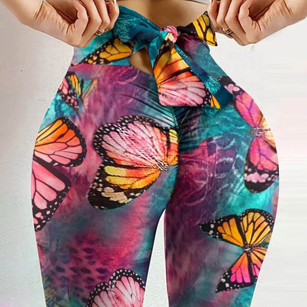 Seamless Tie Dye Leggings Women Sexy Fitness Gym Legging Push up High waist Leggings Sport Pants Women Clothing - FLORANZANI- Beauté & Santé