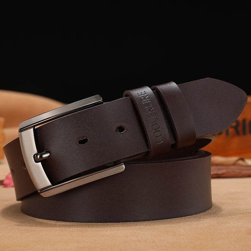 men high quality genuine leather belt luxury designer belts men cowskin fashion Strap male Jeans for man cowboy - FLORANZANI- Beauté & Santé