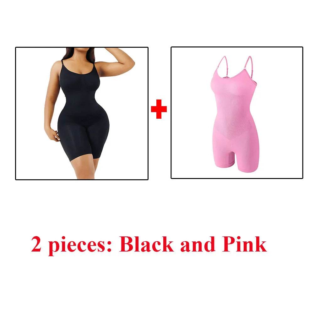 Shapewear Stree jumpsuit Women Tummy Control full Body Shaper Bodysuit Reducing and Shaping Girdles - FLORANZANI- Beauté & Santé