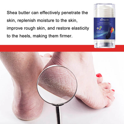 Heel Foot Cream Hydrating Feet Heel Gentle Exfoliation Moisturizing Softening Foot Skin Anti Cracking Dry Peeling Foot Care Crea - FLORANZANI- Beauté & Santé