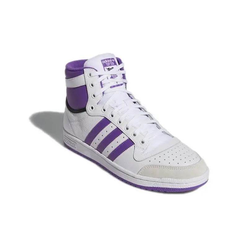 adidas originals Top Ten High White Active Purple Sneakers shoes S24135 - FLORANZANI- Beauté & Santé