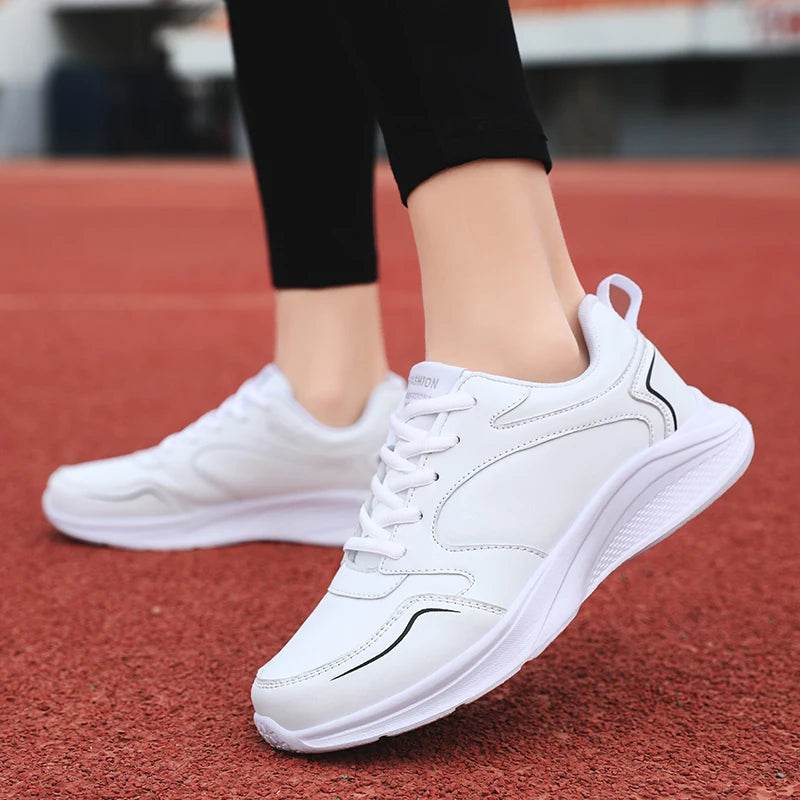 Women Sneakers Running Sport Shoes Air Mesh Breathable Soft Light Female Walking Jogging Basket Femme basket enfant fille 35-41 - FLORANZANI- Beauté & Santé