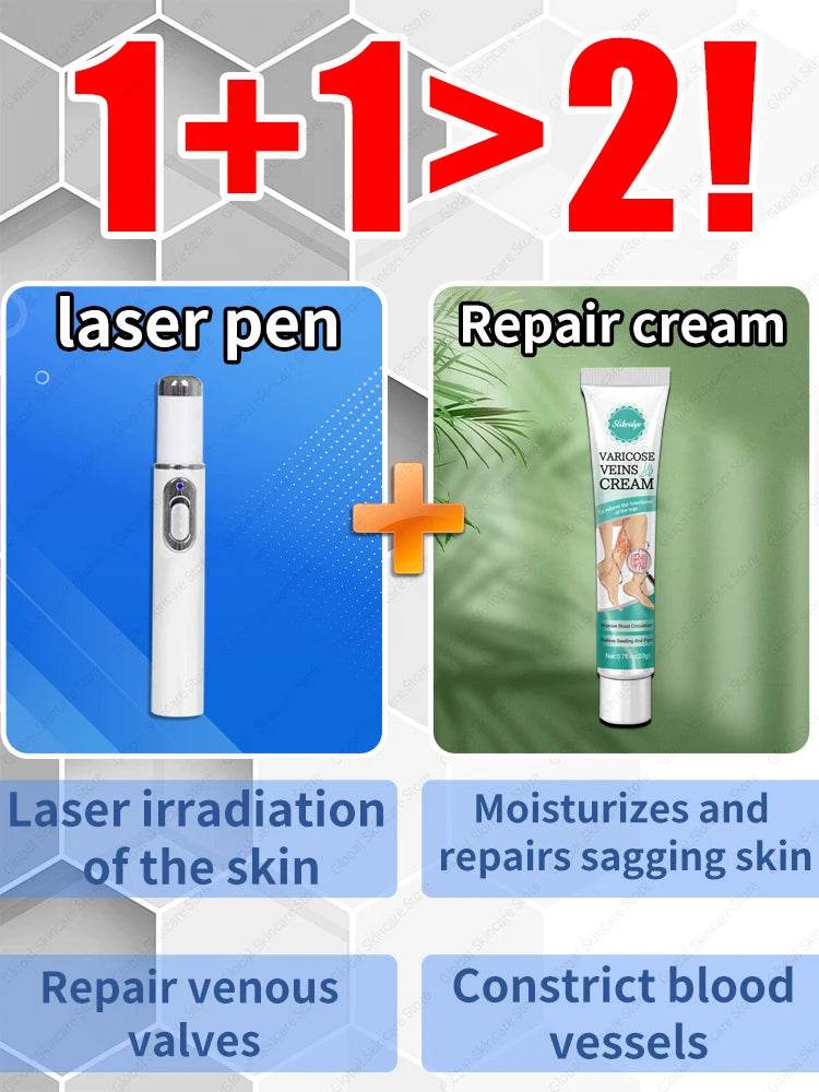 Blue Laser Heals Leg Veins - FLORANZANI- Beauté & Santé