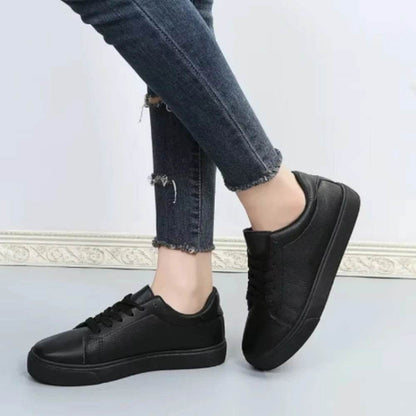 New Casual Sneakers for Women 2024 Spring Black Lace Up Female Flats Casual Women's Fashion Ladies Sports Shoes Size 36-41 - FLORANZANI- Beauté & Santé