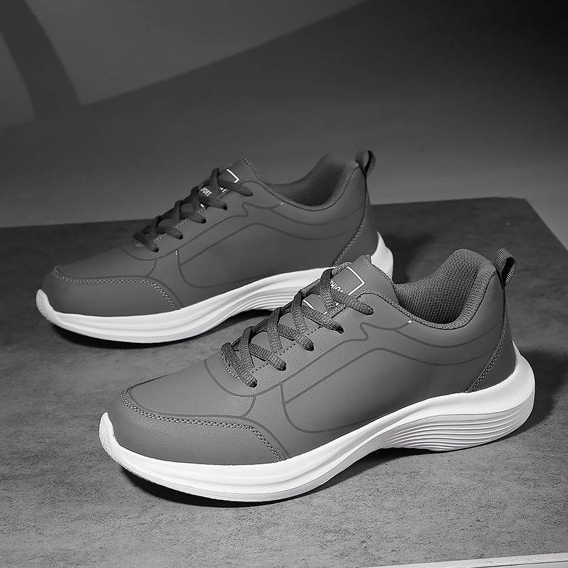 New Men Running Shoes Winter Warm Male Sneakers Anti-slip Breathable Men's Walking Shoes Lace Up Soft Casual Shoes Lightweight - FLORANZANI- Beauté & Santé