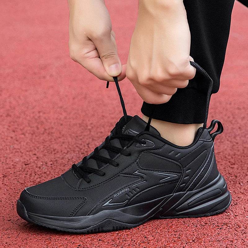 Mens Sports Shoes Fashion High-quality Outdoor Breathable Running Shoes 2024 New Luxury Design Leather Casual Flat Mens Sneakers - FLORANZANI- Beauté & Santé