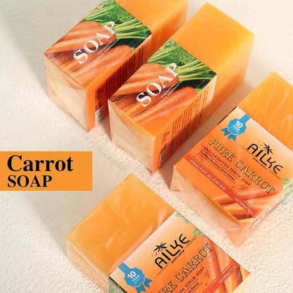 AILKE Carrot Anti-Oxidation Serum Soap, Skin Brightening Soap Bar, Cleaning Stains - FLORANZANI- Beauté & Santé