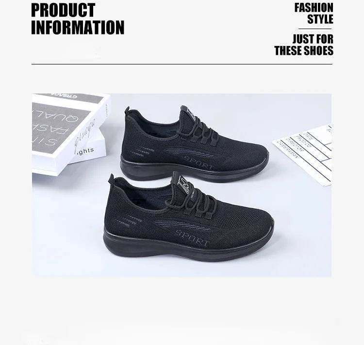 New Men's Shoes Sports Flats Casual Shoes 2023 New Fashion Breathable Walking Shoes Lightweight and Comfortable Men's Shoe - FLORANZANI- Beauté & Santé