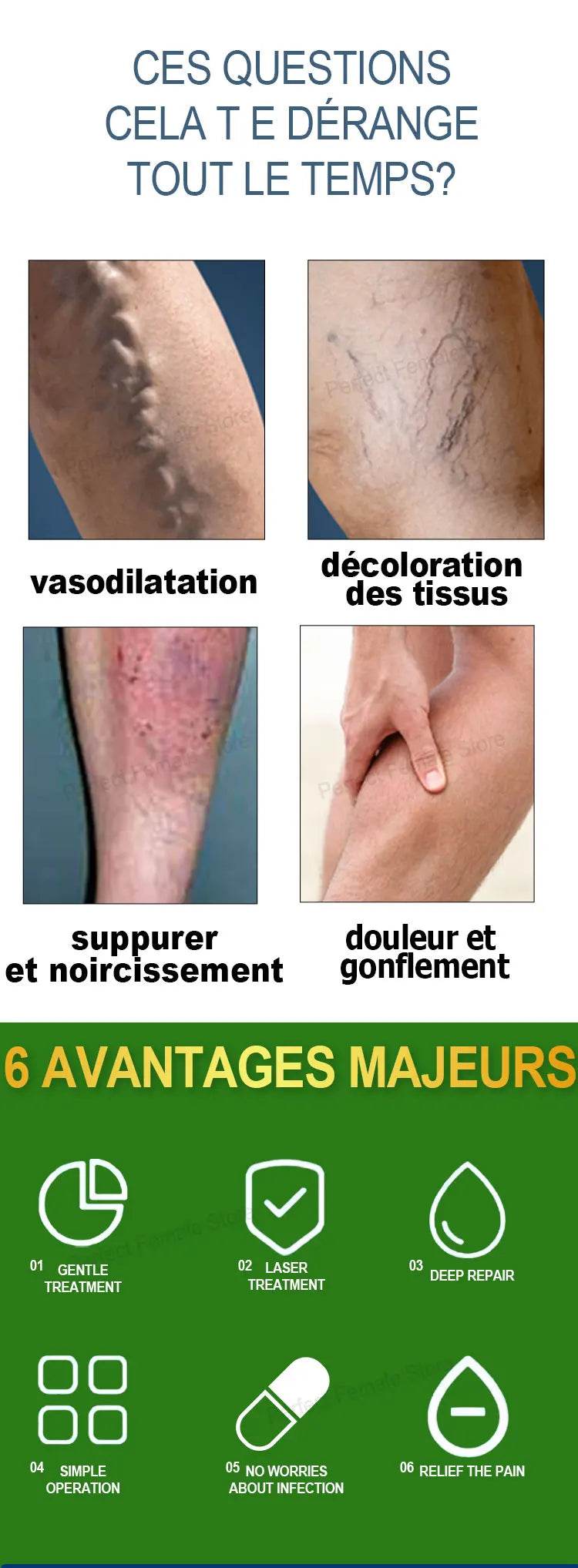 Varicose Veins Products - FLORANZANI- Beauté & Santé