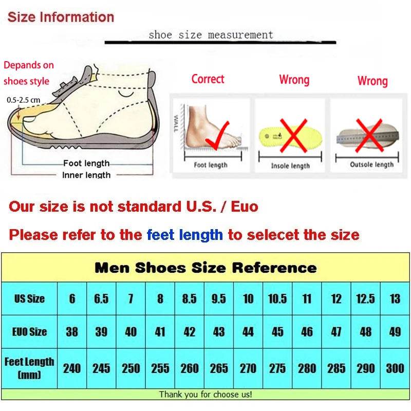 Men Shoes Casual Fashion Mens Dress Shoes for Male Party Sneakers Plus Size Slip on Black Leather Loafer Sapato Social Masculino - FLORANZANI- Beauté & Santé