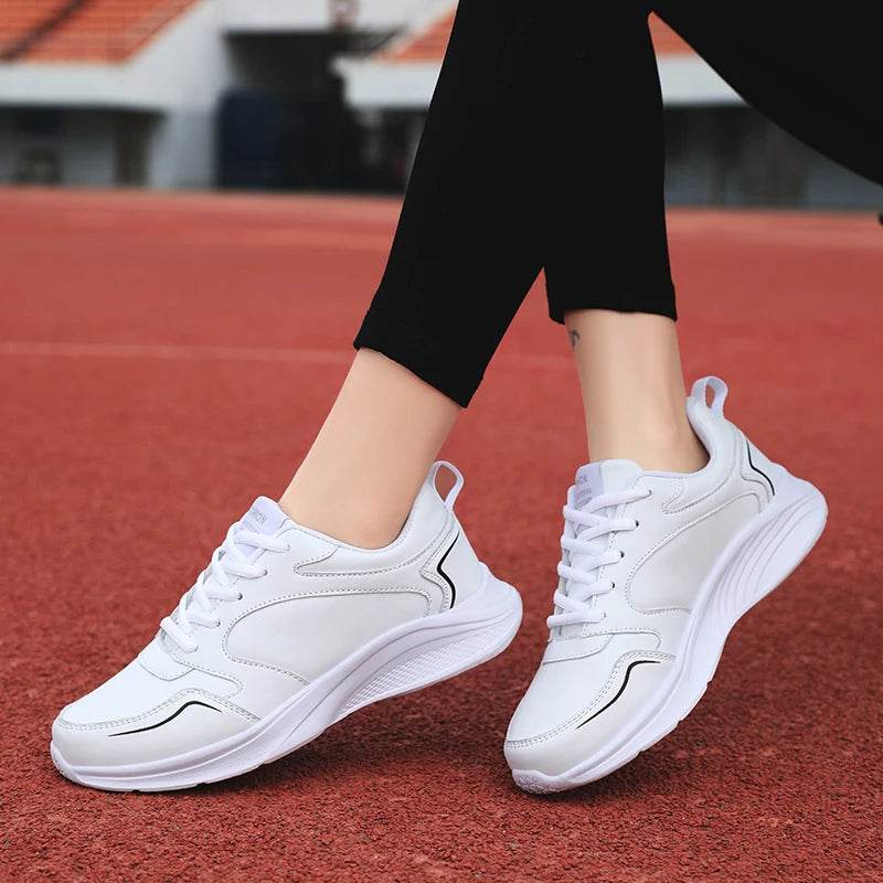 Women Sneakers Running Sport Shoes Air Mesh Breathable Soft Light Female Walking Jogging Basket Femme basket enfant fille 35-41 - FLORANZANI- Beauté & Santé