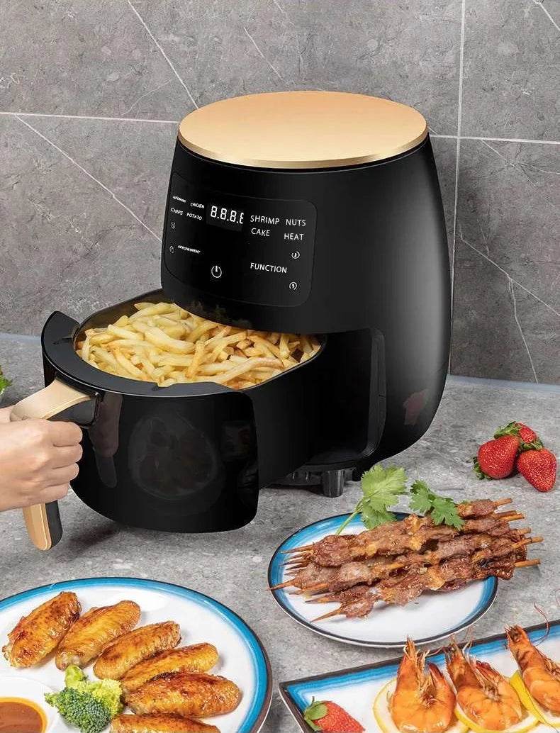 6L Air fryer Multi-functional intelligent touch screen oven Large capacity Electro mechanical deep fryer for home airfryer - FLORANZANI- Beauté & Santé