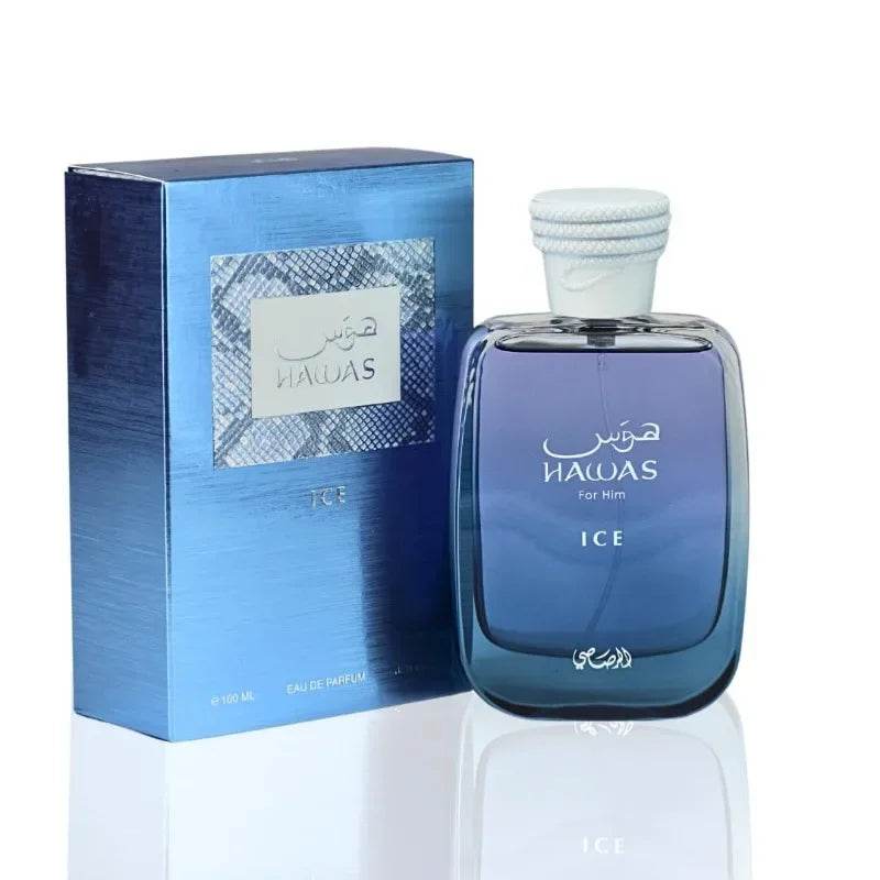 100ml Original Hawas Men's Perfume Lasting Fragrance High Quality Arabian Men's Perfume Ideal Mens Perfumes for Daily Elegance - FLORANZANI- Beauté & Santé