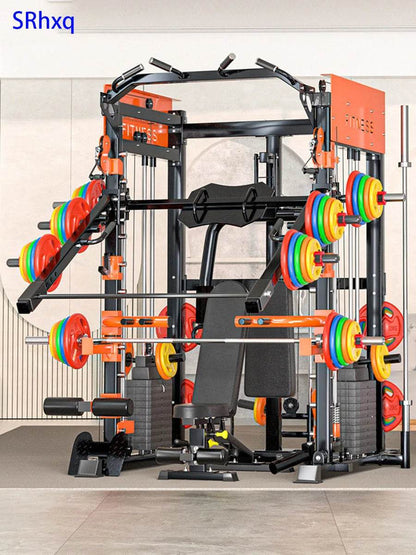 Multi-functional Smith Machine, Comprehensive Training Equipment, Fitness Equipment, Deep Squat gantry, Horizontal Push Frame - FLORANZANI- Beauté & Santé