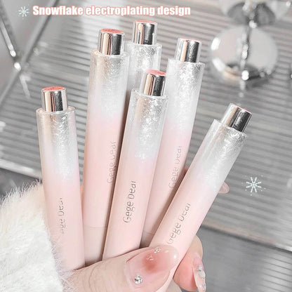 Jelly Solid Lip Gloss Cute Hydrating Mirror Red Brown Lipstick Clear Moisturizing Lips Tint Nature Nude Lip Makeup Cosmetics - FLORANZANI- Beauté & Santé