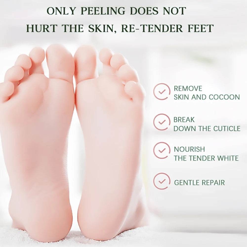 Avocado Anti Crack Foot Cream Herbal Anti-Drying Heel Chapped Repair Balm Dead Skin Remove Foot Mask Moisturizing Hand Feet Care - FLORANZANI- Beauté & Santé