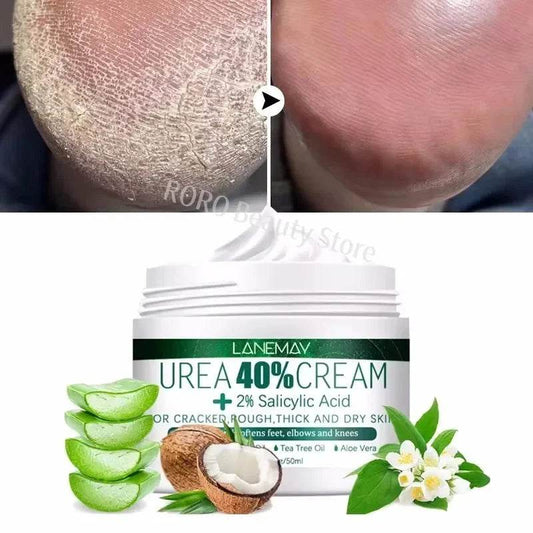 Herbal Anti Crack Foot Cream Heel Cracking Repair Products Exfoliation Dead Skin Removal Softening Moisturize Smooth Skin Care - FLORANZANI- Beauté & Santé