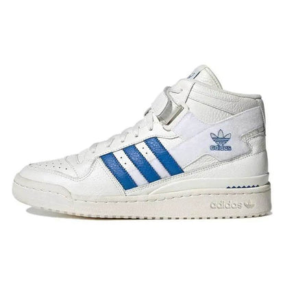 Adidas Forum Mid Off White Blue Bird Sneakers shoes GX1021 - FLORANZANI- Beauté & Santé