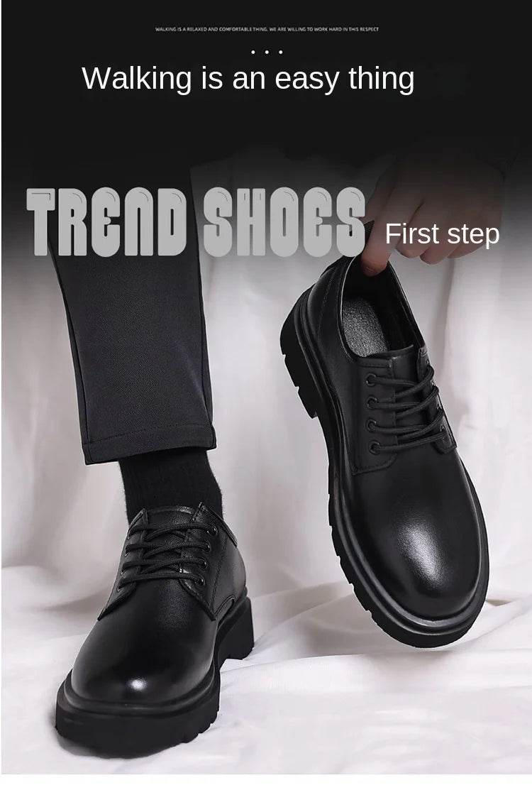 Casual Business Shoes Handmade Leather Men Design Sneakers Men Comfortable Leather Men Loafers Hot Sale Moccasins Driving Shoe - FLORANZANI- Beauté & Santé