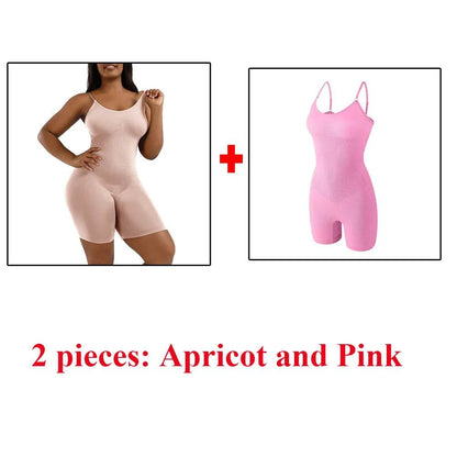 Shapewear Stree jumpsuit Women Tummy Control full Body Shaper Bodysuit Reducing and Shaping Girdles - FLORANZANI- Beauté & Santé