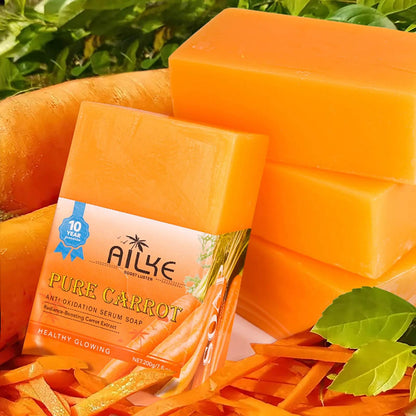 AILKE Carrot Anti-Oxidation Serum Soap, Skin Brightening Soap Bar, Cleaning Stains - FLORANZANI- Beauté & Santé