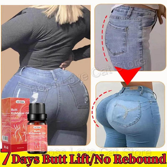 Buttock Enlargement Oil Butt Lift Up Firming Big Hip Enhance Cream Increase Butt Breast Plump Growth Tighten Shape Sexy BodyCare - FLORANZANI- Beauté & Santé