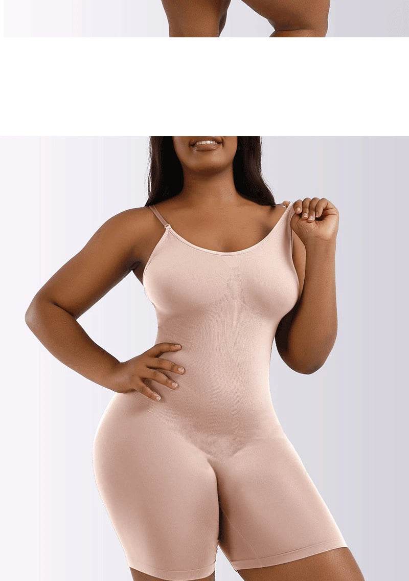 Shapewear Stree jumpsuit Women Tummy Control full Body Shaper Bodysuit Reducing and Shaping Girdles - FLORANZANI- Beauté & Santé