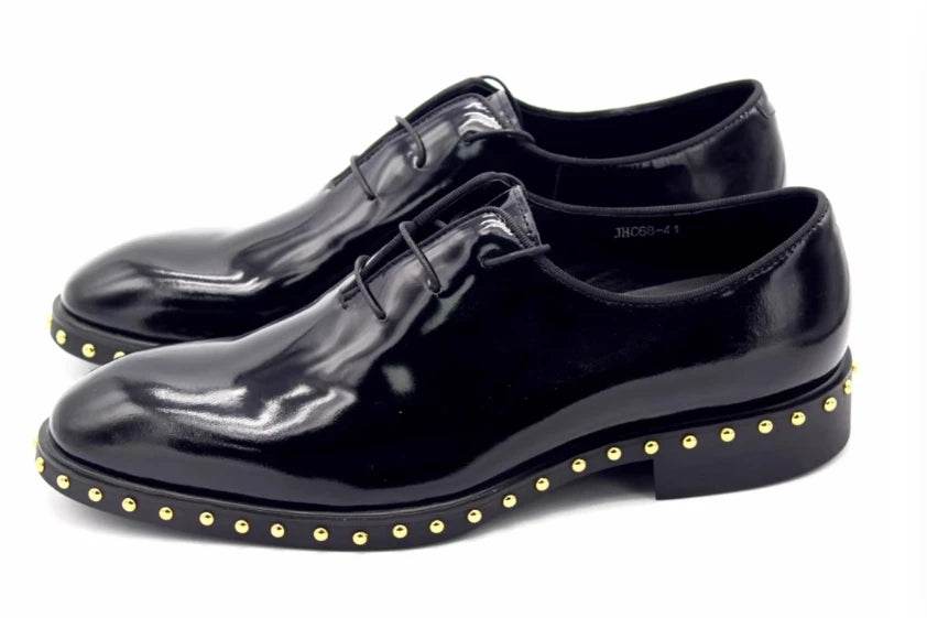 Business Casual Party Brogue Dress Shoes high quality shoes for men fashion black lace up men shoes - FLORANZANI- Beauté & Santé