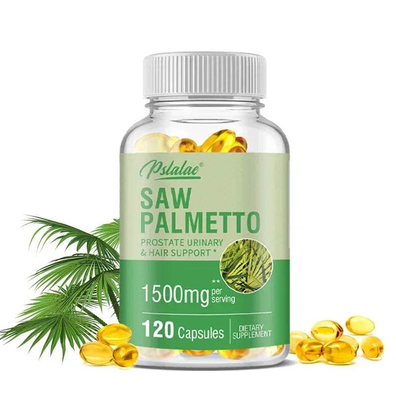 Premium Saw Palmetto - Promotes Male Prostate Health, Prevents Hair Loss, Relieves Frequent Urination, and Promotes Vitality - FLORANZANI- Beauté & Santé