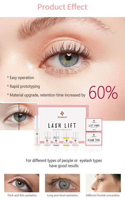 Dropshipping ICONSIGN Lash Lift Kit Lifiting Eyelash Eyelash Enhancer Eyelash Lifting Kit Lash Perm Eye Makeup Can Do Your Logo - FLORANZANI- Beauté & Santé