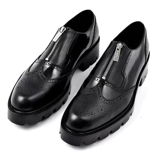 New sapato de couro masculino mens dress shoes chaussure hommes genuine leather dress shoes for men - FLORANZANI- Beauté & Santé