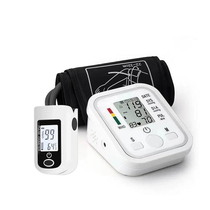 Medical Automatic Sphygmomanometer Digital Arm Wrist BP Blood Pressure Monitor Tensiometer Tonometer Heart Rate Pulse Meter - FLORANZANI- Beauté & Santé