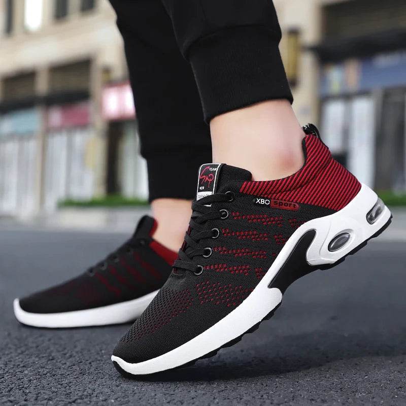 Men's Running Shoes Spring Low Cut Casual Outdoor Walking Shoes Soft Soled Breathable Anti Slip New Sports Shoes for Men - FLORANZANI- Beauté & Santé