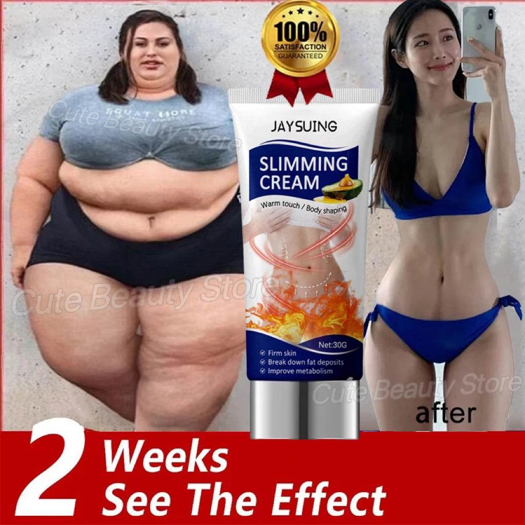 Effective Body Slimming Cream Fast Fat Burn Weight Loss Anti Cellulite Remove Belly Thigh Fat Tighten Waist Arm Firm Body Care - FLORANZANI- Beauté & Santé