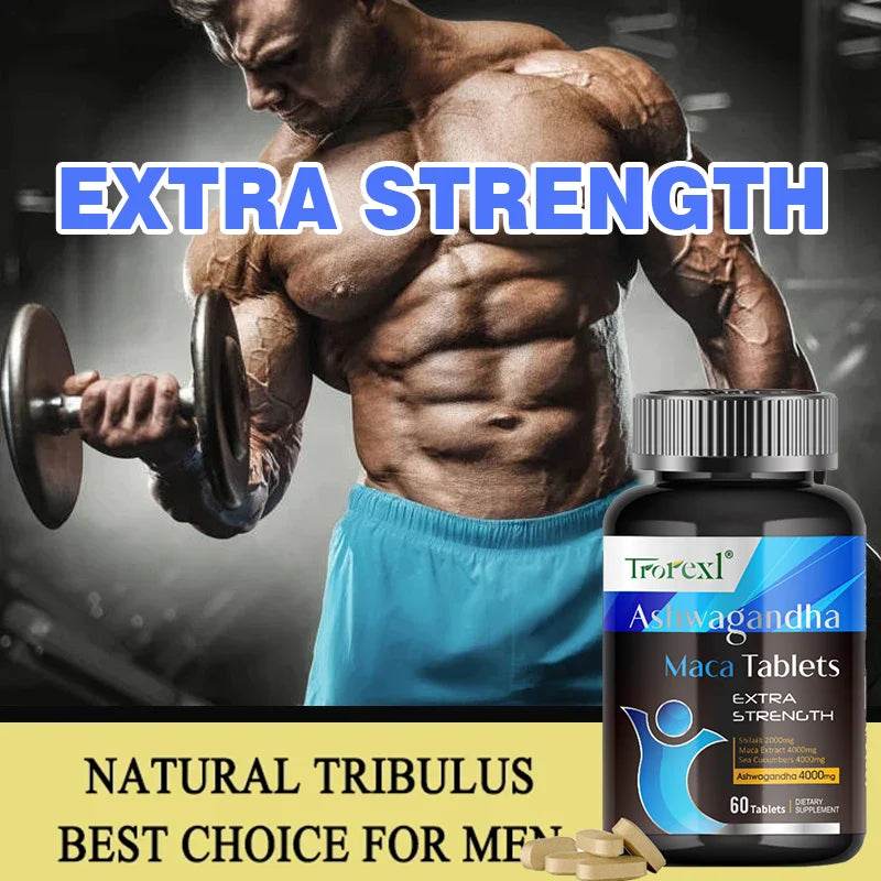 Male Enhancing Supplement, Supports Reproductive Health Energizer, Men Muscle Builder Enlargement Pills, Endurance tablets - FLORANZANI- Beauté & Santé