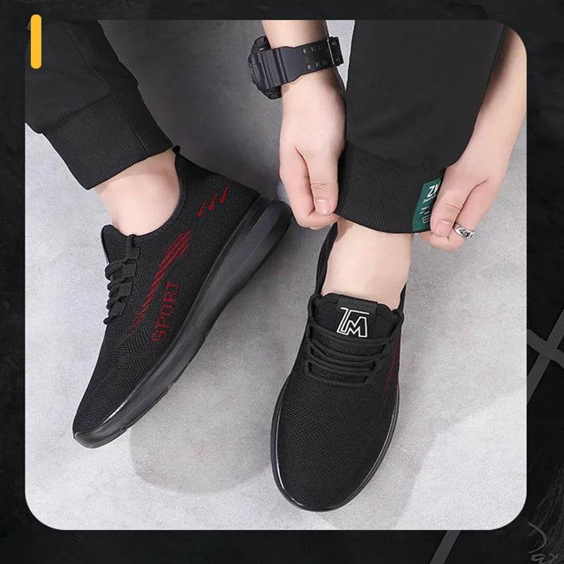 New Men's Shoes Sports Flats Casual Shoes 2023 New Fashion Breathable Walking Shoes Lightweight and Comfortable Men's Shoe - FLORANZANI- Beauté & Santé