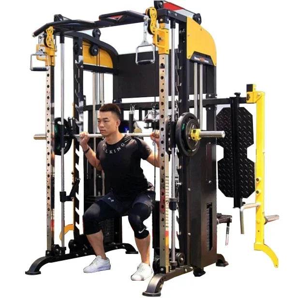 mutli function station barbell rack commercial gym equipment fitness equipment smith machine strength training/fitness/gym - FLORANZANI- Beauté & Santé