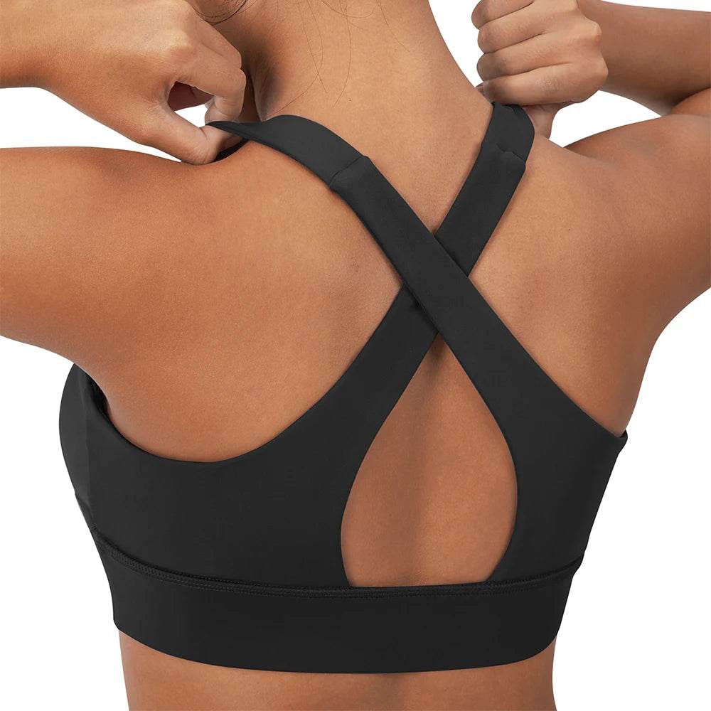 Sports Vest Sports Bra Women Padded Seamless Push Up Crop Top Bra Top Backless Bralette Backless Fitness Sports Top Yoga Top - FLORANZANI- Beauté & Santé