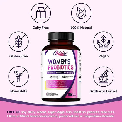 Women’s Probiotic - Improves Digestion, Relieves Constipation, Maintain Vaginal and Urinary Health, Improves Mood and Relaxation - FLORANZANI- Beauté & Santé