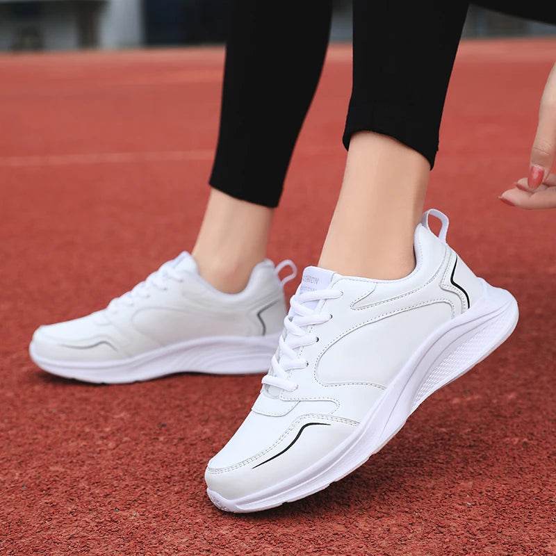 Women Sneakers Running Sport Shoes Air Mesh Breathable Soft Light Female Walking Jogging Basket Femme basket enfant fille 35-41 - FLORANZANI- Beauté & Santé