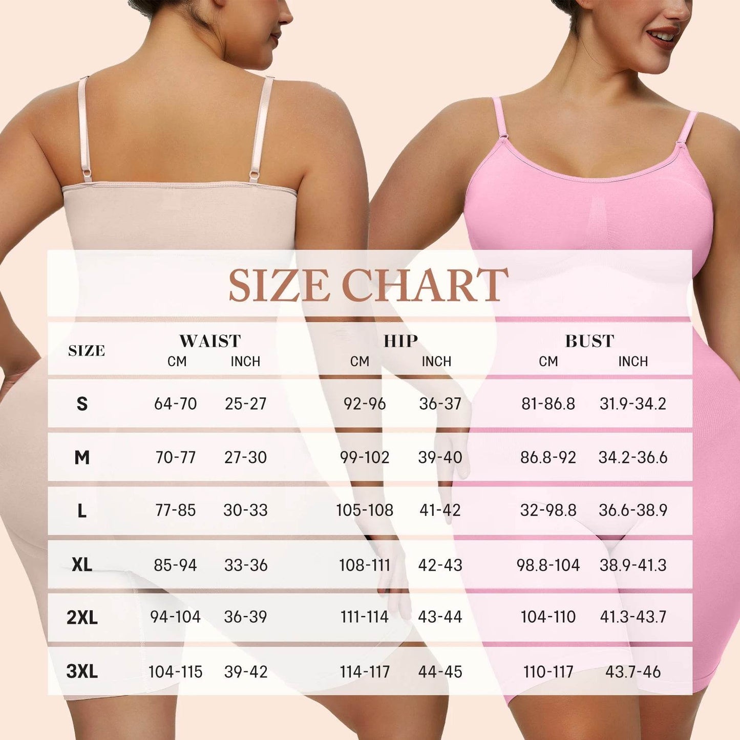 Plus Size Women Butt Lifter Body Shaper Push Up Breast Slimming Waist Tummy Control Shapewear Bodysuit Fajas - FLORANZANI- Beauté & Santé