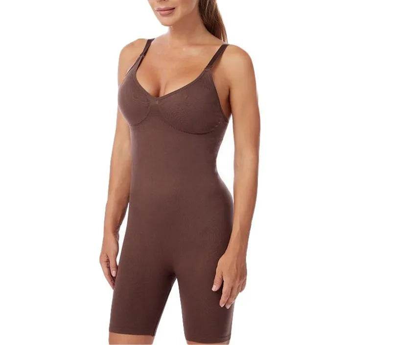 Bodysuit for Women Tummy Control Shapewear Seamless High Waist Flat Belly Belt Stretch Shapewear Body Shaper - FLORANZANI- Beauté & Santé