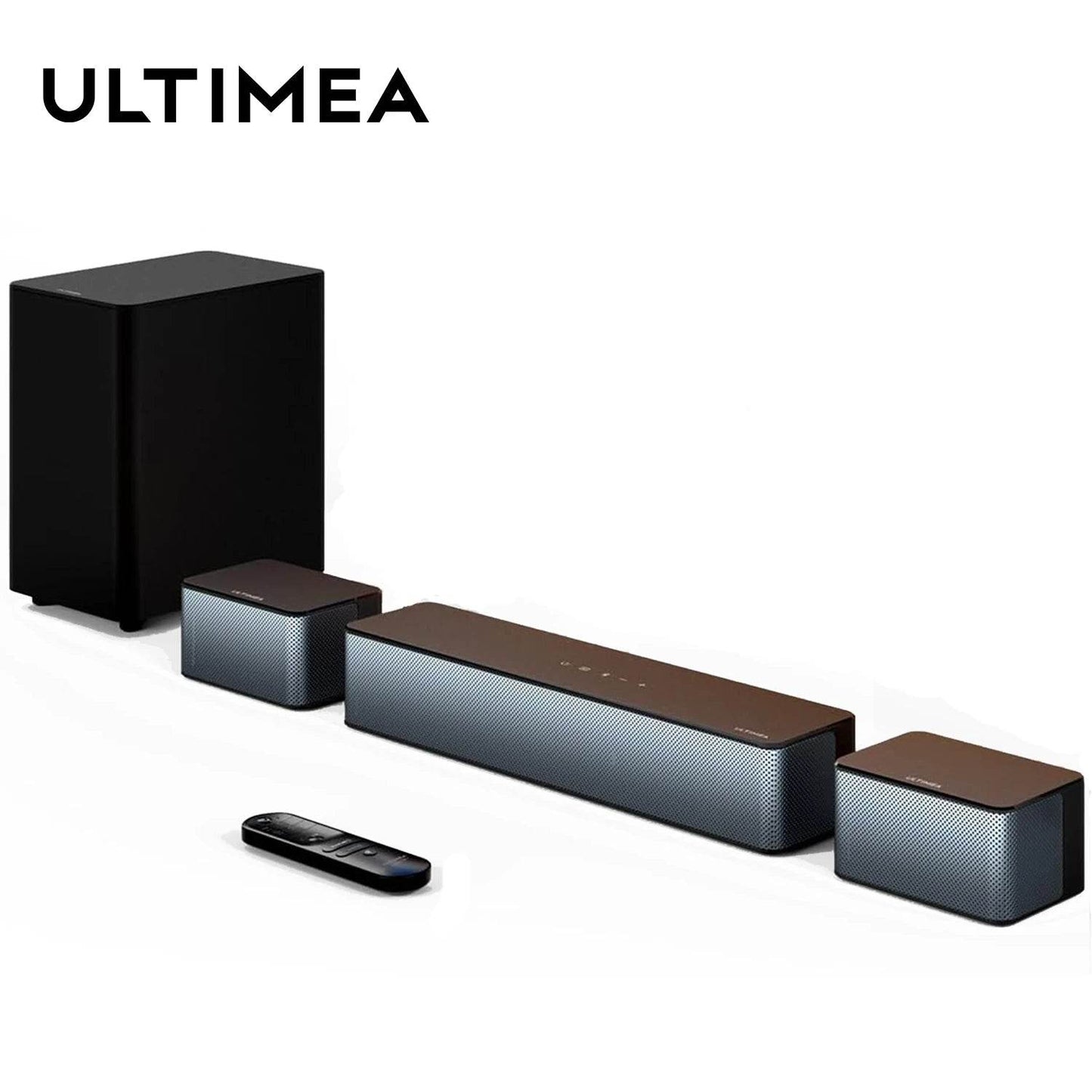 ULTIMEA 320W 5.1 Soundbar with Wireless Subwoofer&2 Surround Speakers, 3D Surround Sound System Home Theater Bluetooth Speakers - FLORANZANI- Beauté & Santé