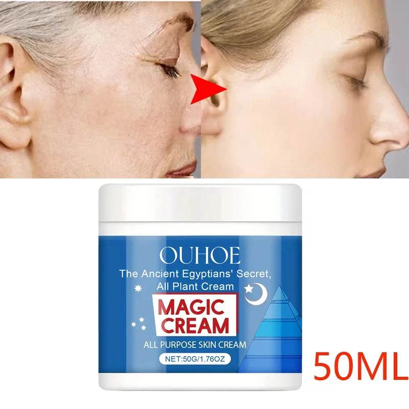 Magic Anti Wrinkle Face Cream Instant Lifting Firming Anti-Aging Fade Fine Line Whitening Moisturizing Repair Dullness Skin Care - FLORANZANI- Beauté & Santé