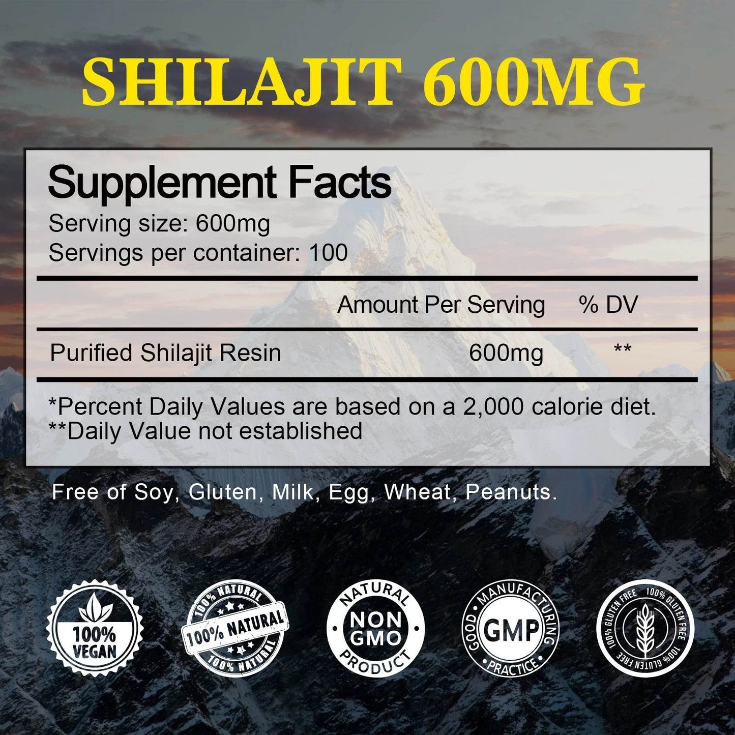 BEWORTHS 60ML 100% Original Shilajits High Purity Shilajit Resin with Fulvic Acid and 85+Trace Minerals Support Overall Health - FLORANZANI- Beauté & Santé