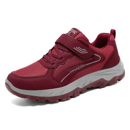 Women's Sports Shoes Leather Sports Shoes Waterproof Fashionable Outdoor Hiking Anti SlipCasual Walking Shoes Women's Shoes - FLORANZANI- Beauté & Santé